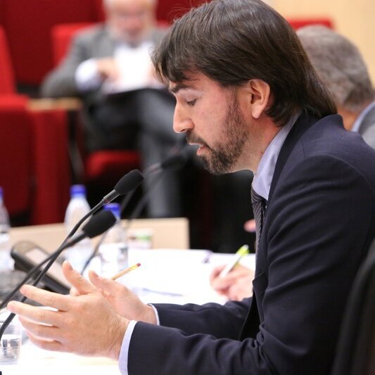 Gustavo Cerqueira, doctorant du CDE, intervenant au colloque